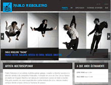 Tablet Screenshot of pabloreboleiro.com